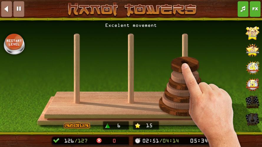 The Hanoi Towers Lite スクリーンショット 3