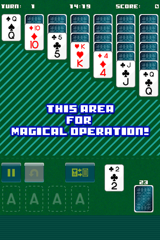 Wizard's Solitaire Klondike Screenshot 2