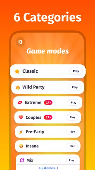 Truth or Dare - Party Game ဖန်သားပြင်ဓာတ်ပုံ 3