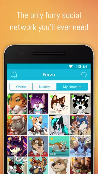 FERZU - Furries Social Network应用截图第1张