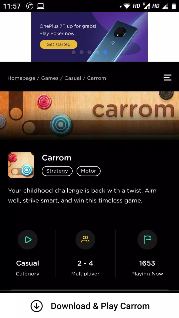GetMega Carrom Party應用截圖第2張