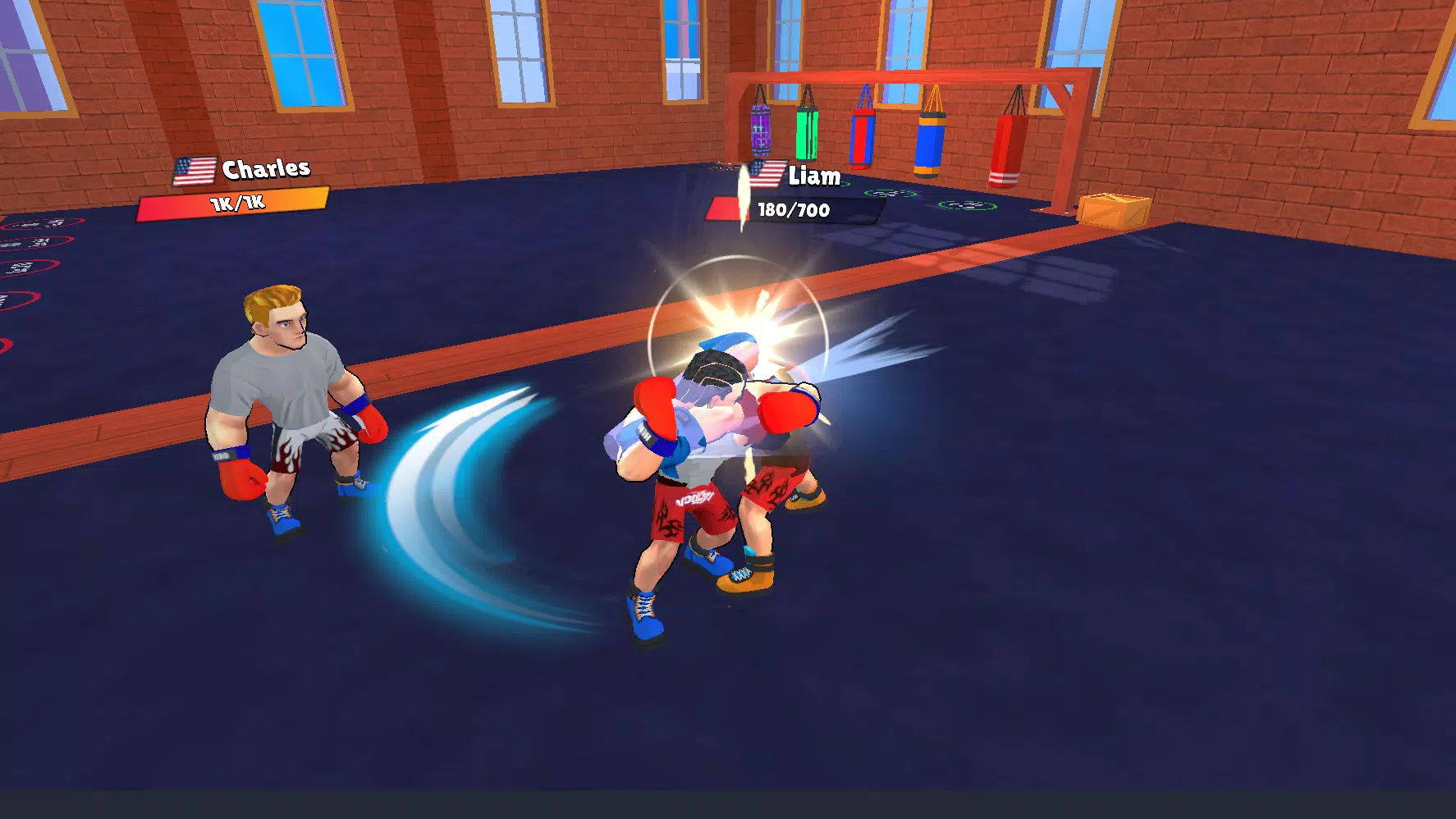 Boxing Clicker Simulator Captura de tela 3