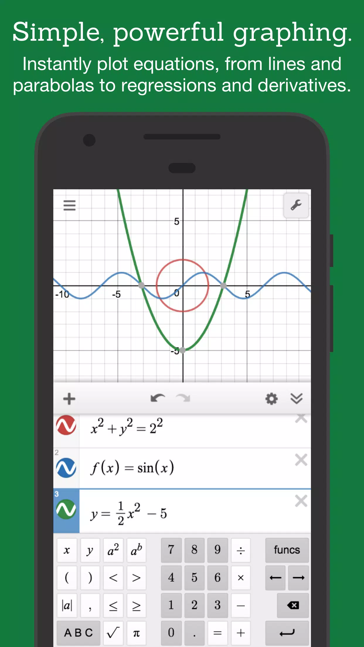 Desmos 繪圖計算機應用截圖第1張