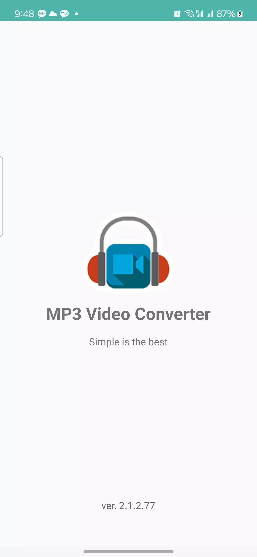 MP3 Video Converter Screenshot 1