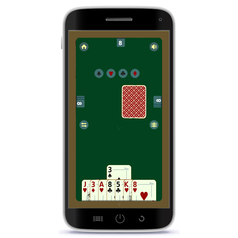 Crazy Eights UNO Offline ဖန်သားပြင်ဓာတ်ပုံ 2