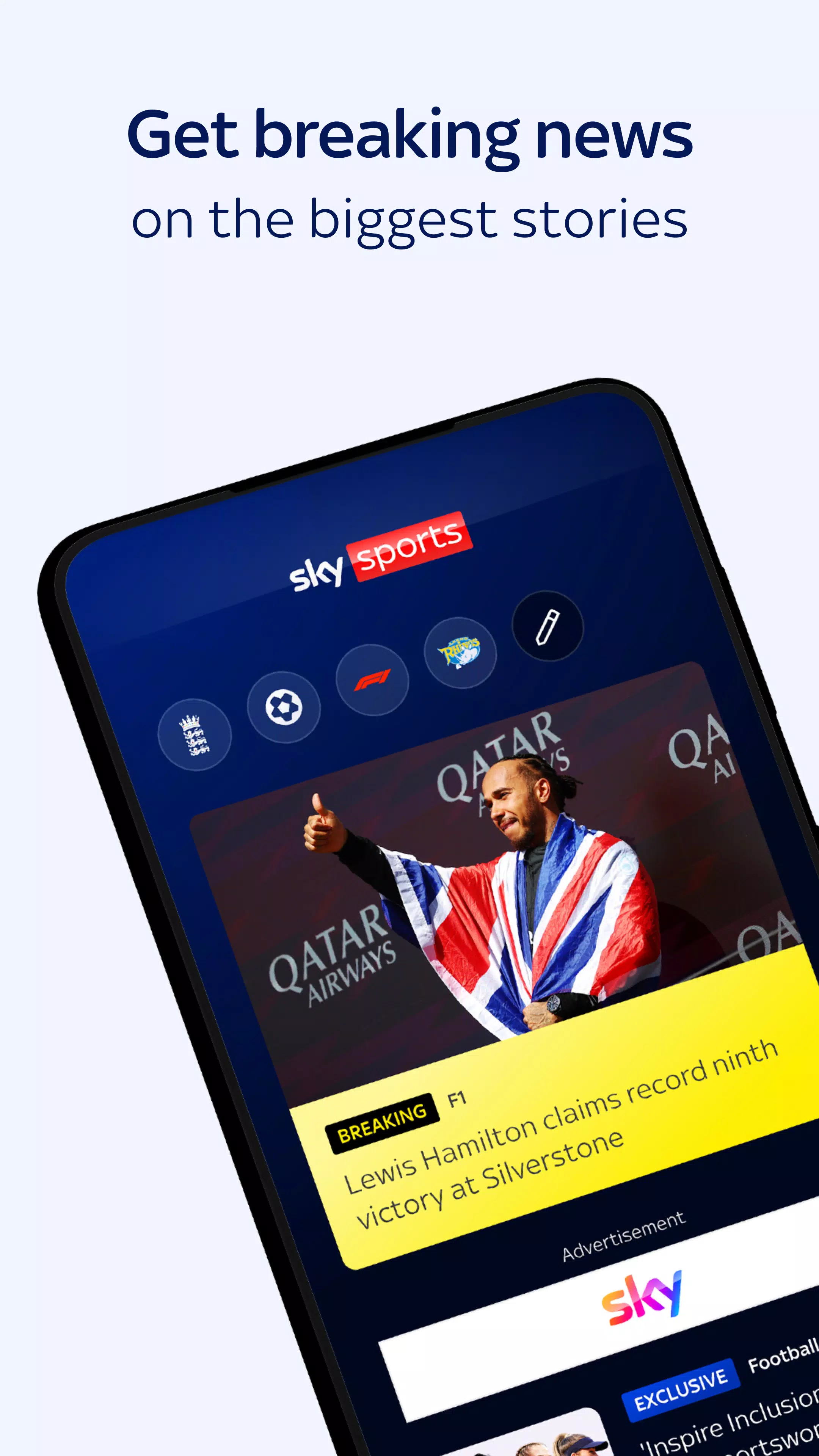 Sky Sports應用截圖第1張