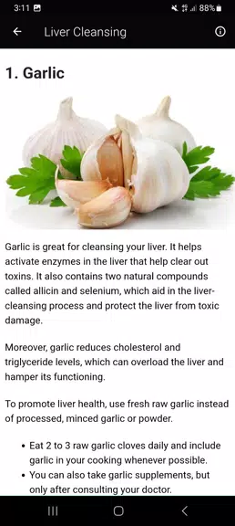 Top Liver Cleansing Superfoods Screenshot 3