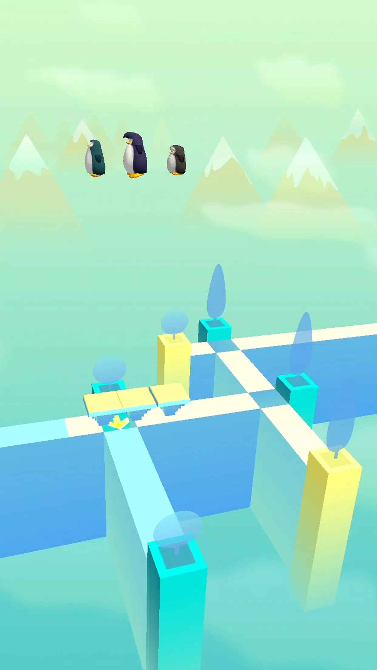 Happy Penguins 3D ဖန်သားပြင်ဓာတ်ပုံ 3
