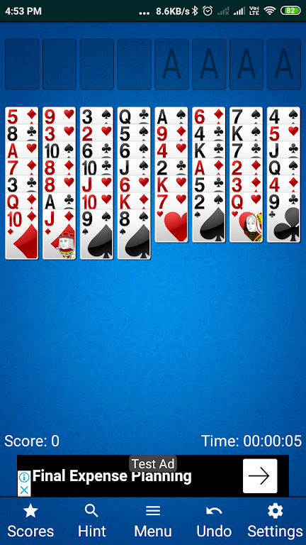 solitaire King- Playing Card Game ภาพหน้าจอ 4