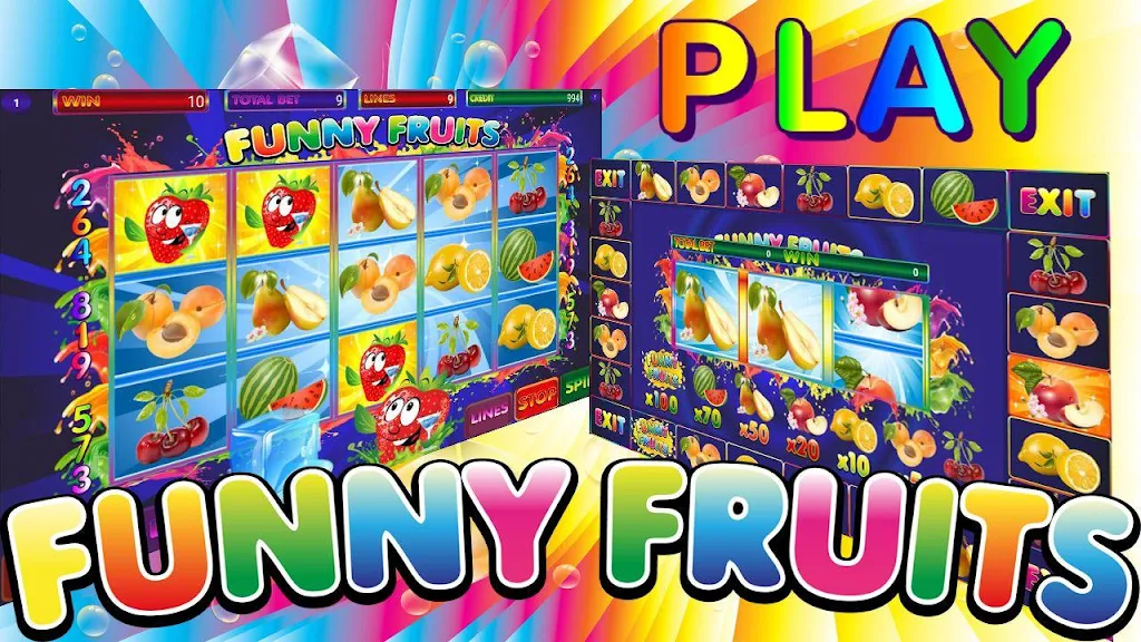 Funny Fruits Slot Capture d'écran 3