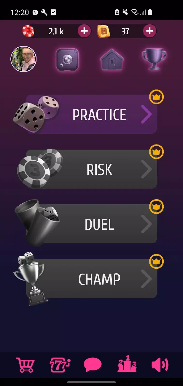 Farkle Pro - 10000 dice game Screenshot 1