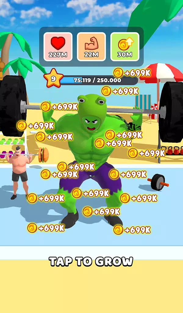 Gym Idle Clicker: Fitness Hero Ảnh chụp màn hình 3