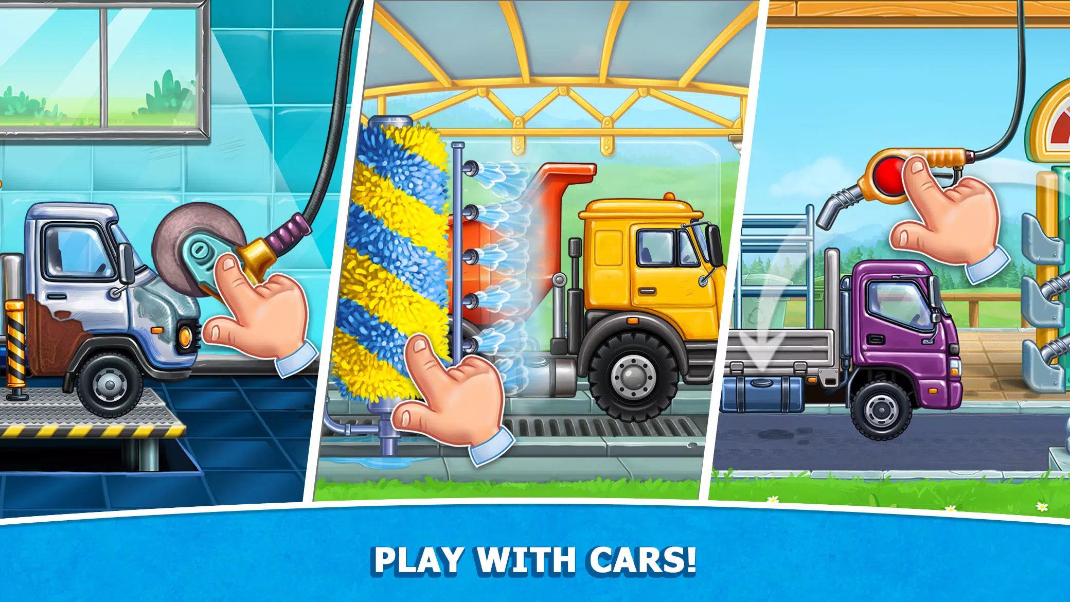 Kids Truck: City Builder Games Ảnh chụp màn hình 3