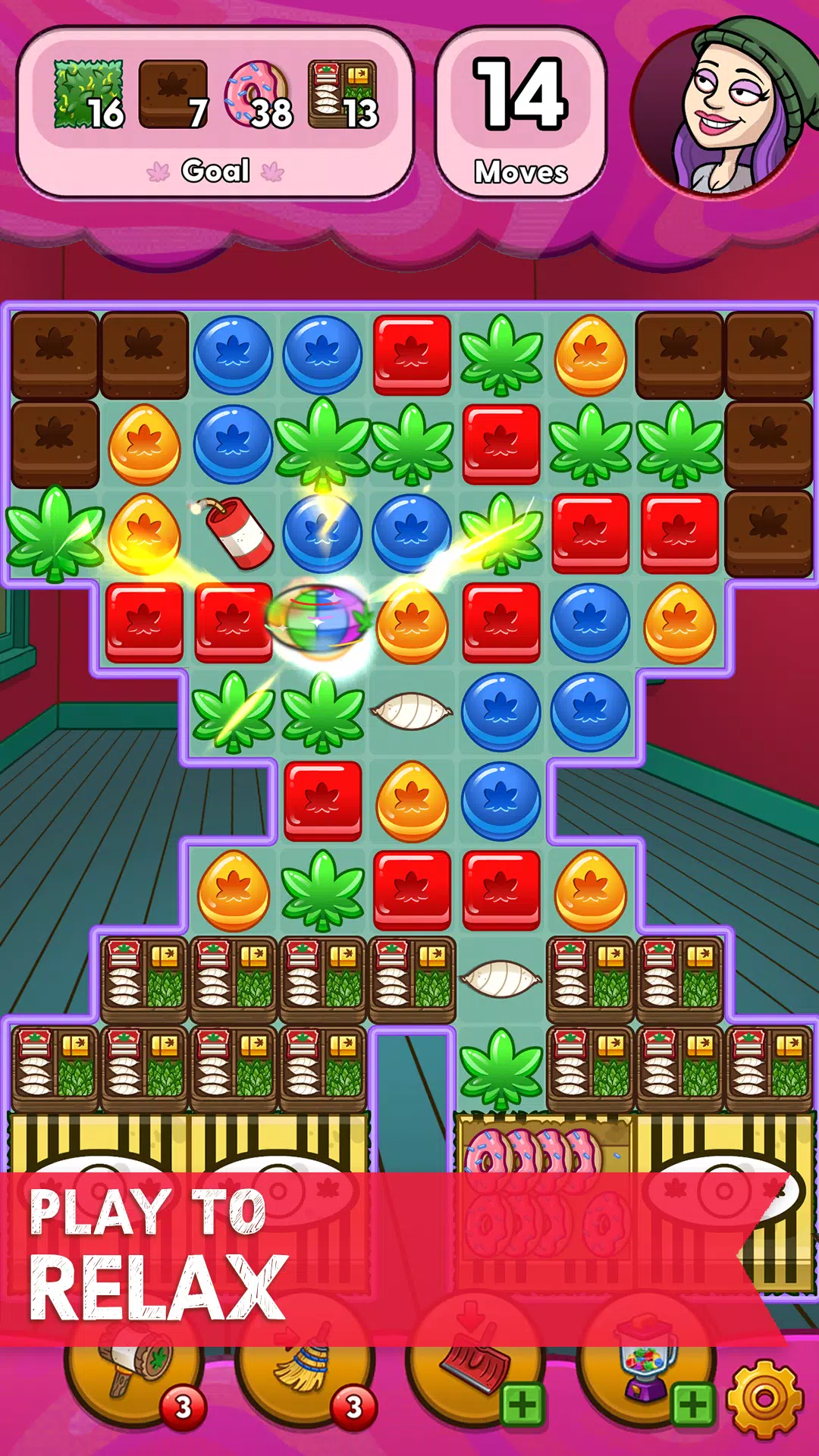 Bud Farm: Munchie Match Screenshot 3