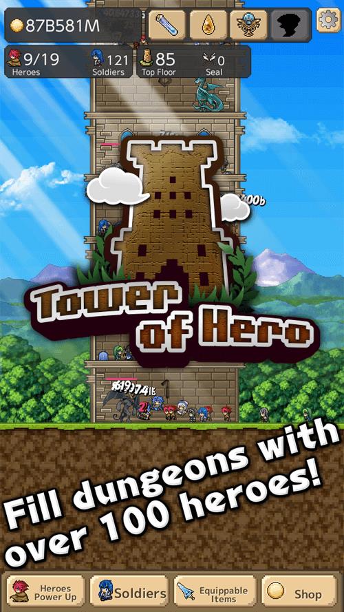 Tower of Hero Ảnh chụp màn hình 1