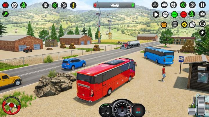 Offroad Bus Driving Simulator Ekran Görüntüsü 2