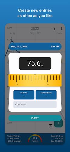 Libra Weight Manager Ảnh chụp màn hình 2