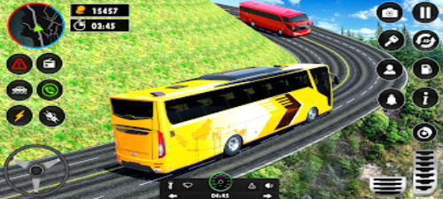 Coach Bus Simulator Offroad 3D Ảnh chụp màn hình 1