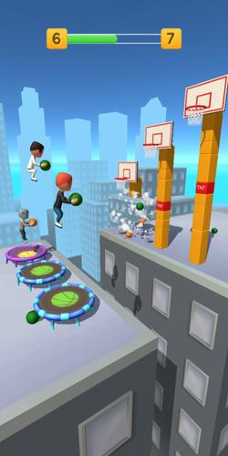 Jump Up 3D: Игра в баскетбол Скриншот 1