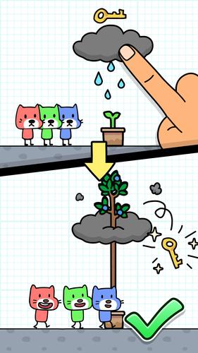 Brain cat: tricky puzzles Captura de tela 3