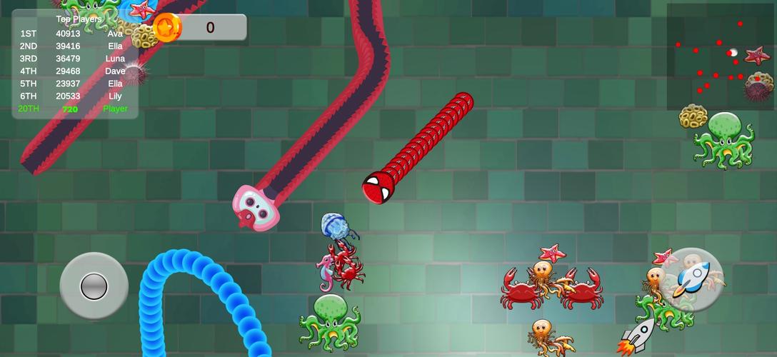 Snake Zone.io Slither Worm Screenshot 2