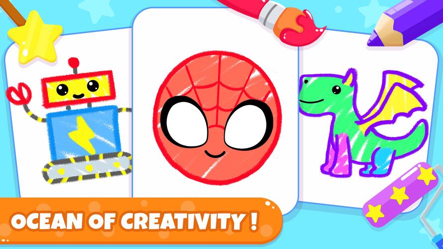 Drawing Games: Paint And Color Screenshot 1