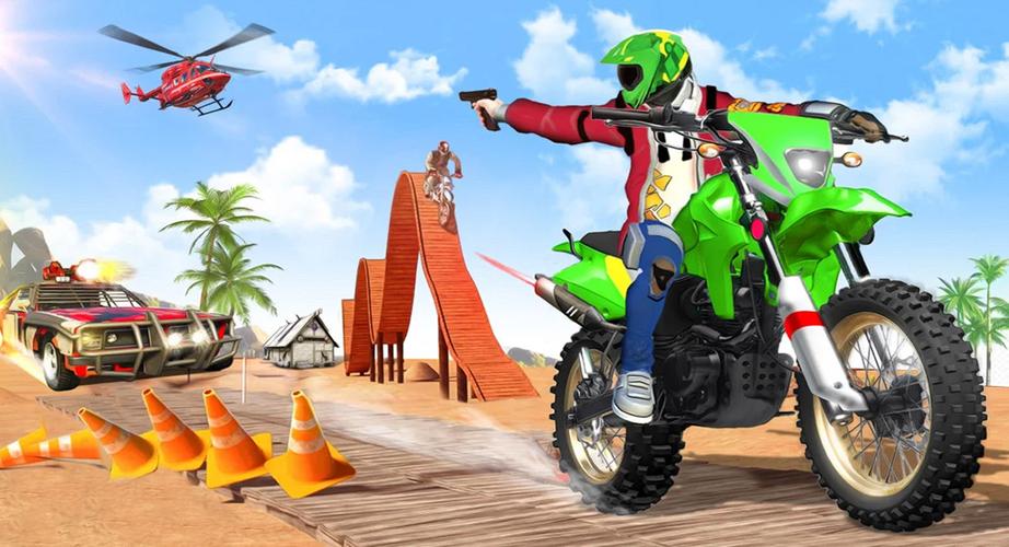 Gangster Bike: Real Race Game Screenshot 4