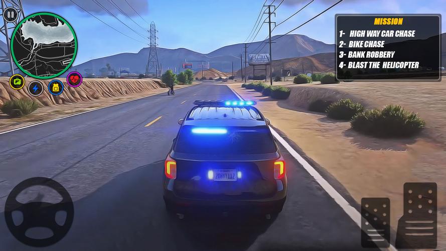 Police Van Driving: Cop Games スクリーンショット 4