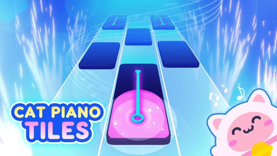 Cat Piano Tiles ภาพหน้าจอ 1