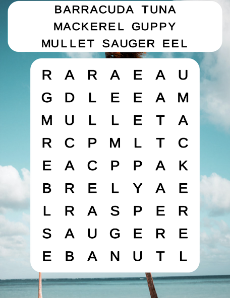 Word Search - Puzzle Game Mod Capture d'écran 1