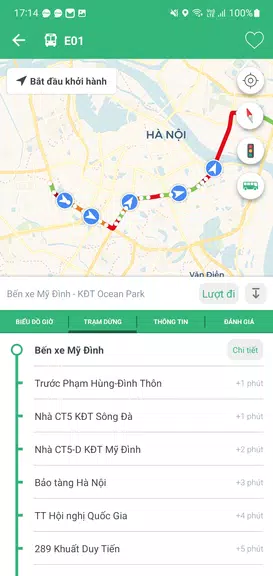 BusMap Hà Nội ภาพหน้าจอ 3