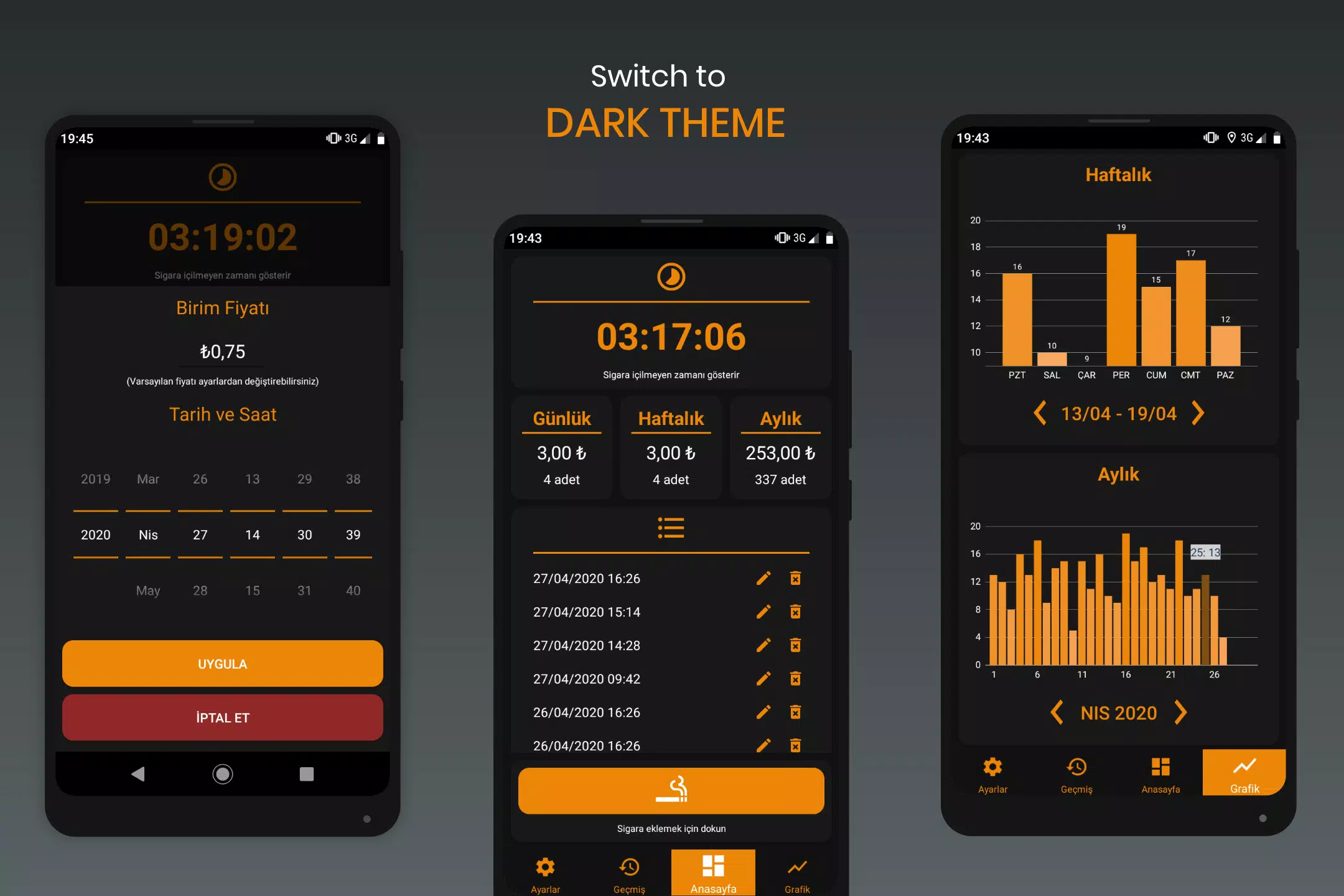 Cigarette Counter and Tracker Screenshot 3