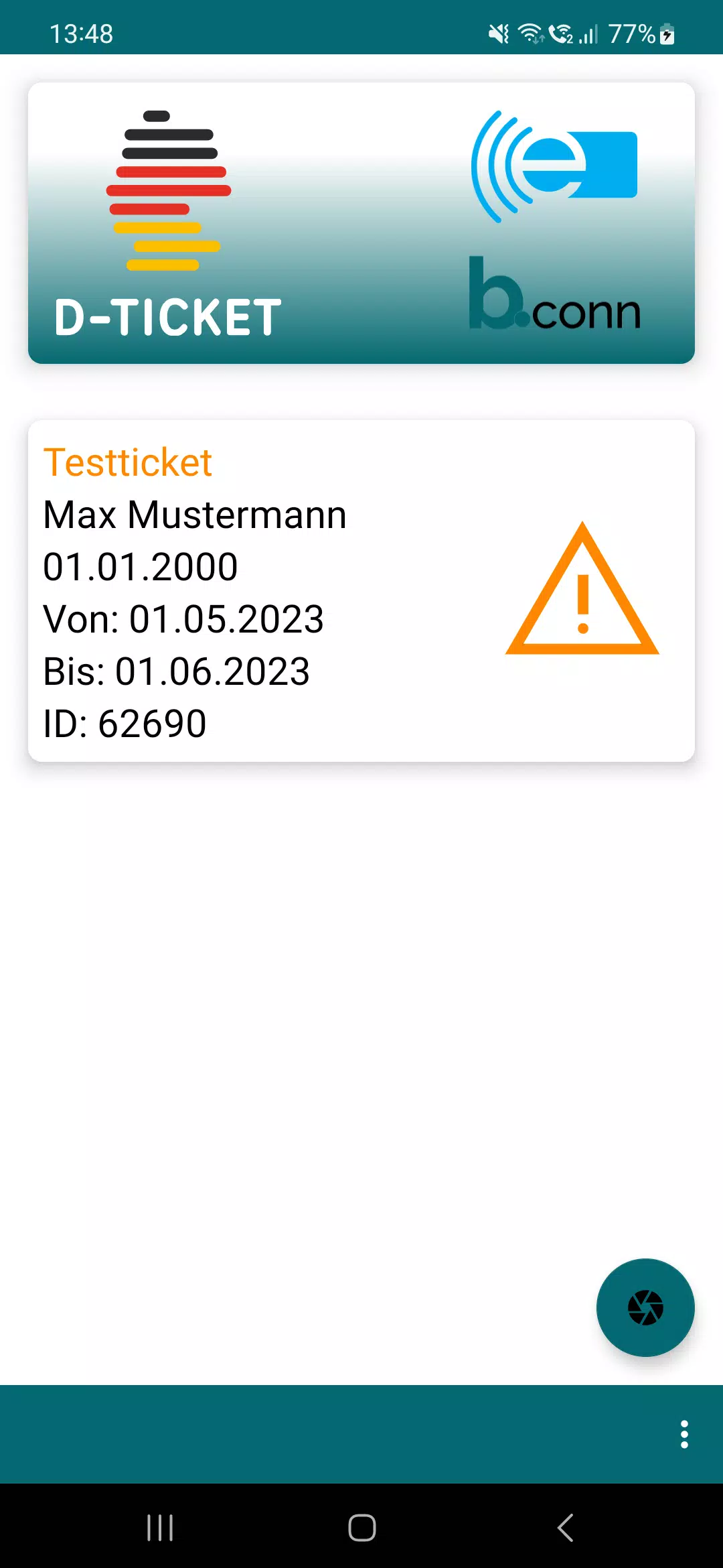 Deutschlandticket Kontrolle ภาพหน้าจอ 4