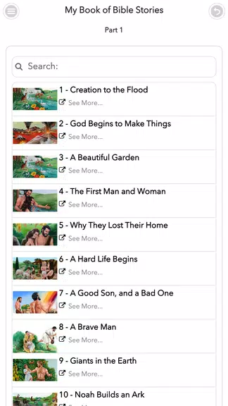 Historias de la Biblia Captura de pantalla 3