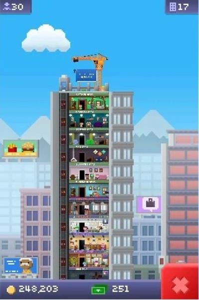 Tiny Tower Mod Captura de pantalla 1