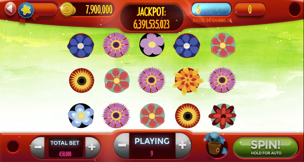 Flowers-Slot Machine ภาพหน้าจอ 1