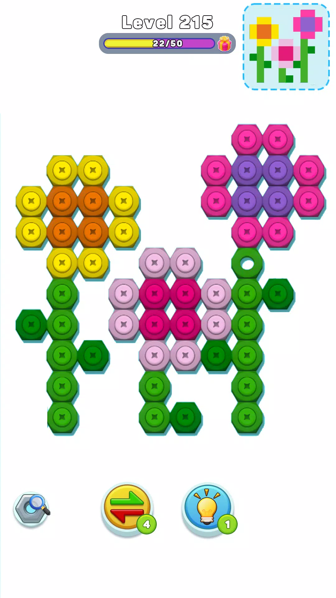 Nut n Bolt Sort: Color Puzzle Captura de pantalla 4