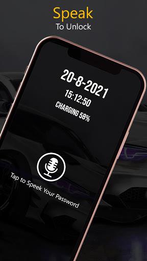 Voice Screen Lock ဖန်သားပြင်ဓာတ်ပုံ 4