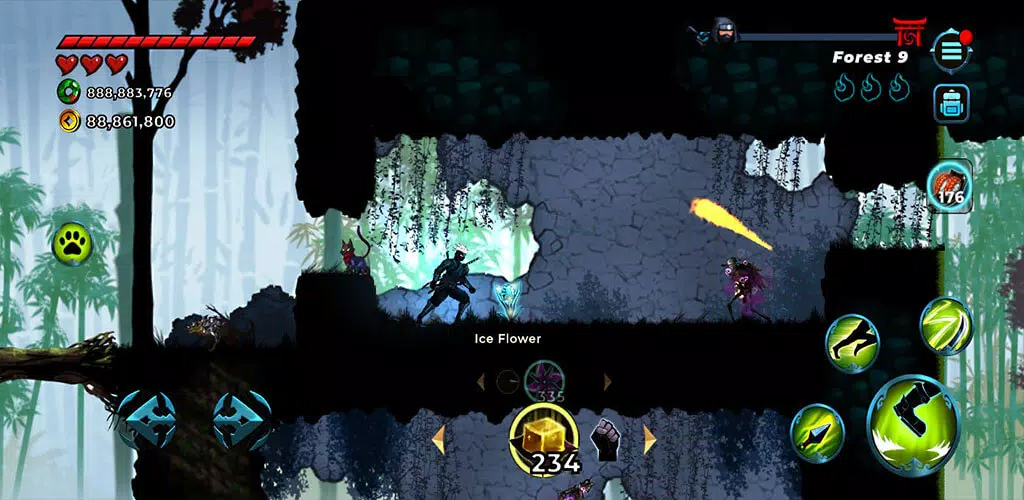 Ninja War: Shadow Adventures ภาพหน้าจอ 4