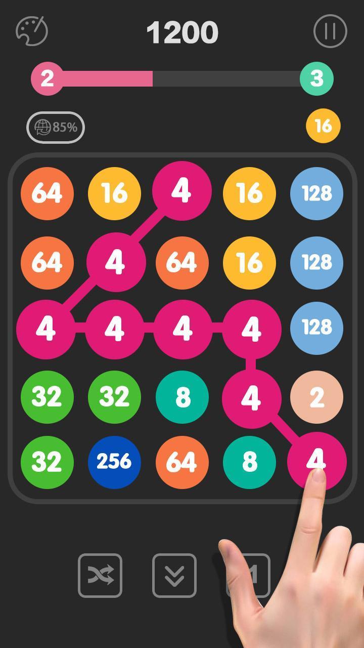 2048-Number Puzzle Games ภาพหน้าจอ 4