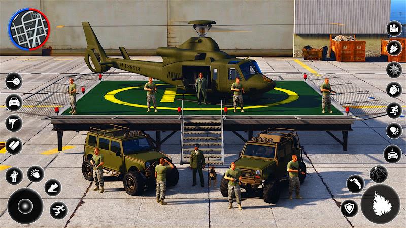 Army Transport Vehicles Games Schermafbeelding 4