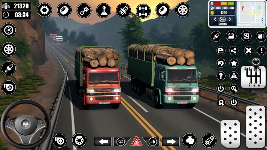 Cargo Truck Driver Скриншот 4
