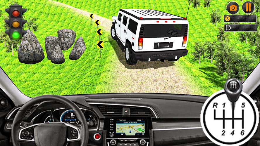 Prado car driving 3D car games Screenshot 1