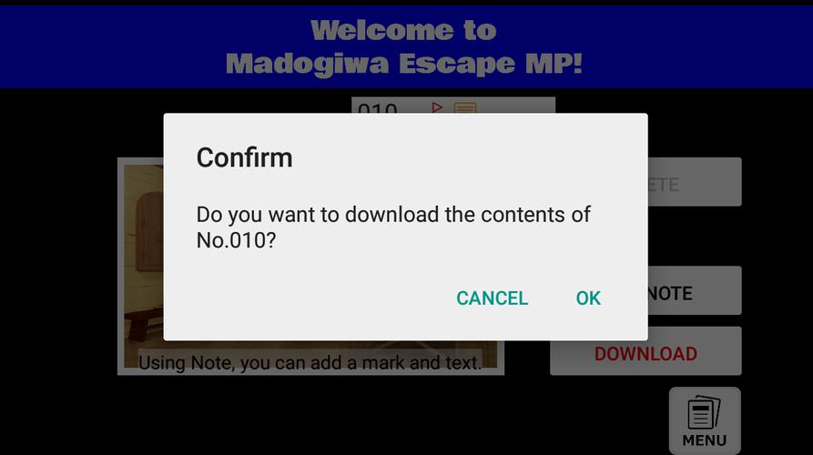 Portal of Madogiwa Escape MP Screenshot 2