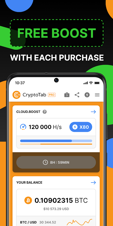CryptoTab Browser Pro Mod Zrzut ekranu 1
