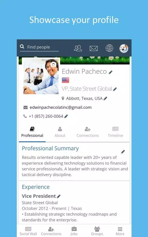 LatInc Professional Network Captura de tela 2