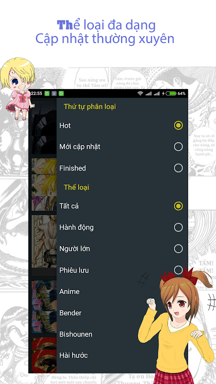 hot manga - comic offline Best Online ဖန်သားပြင်ဓာတ်ပုံ 2