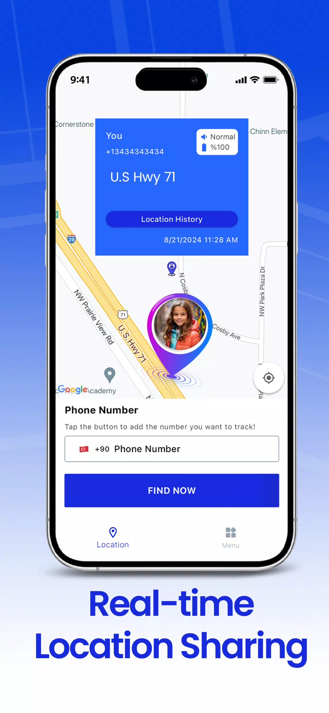 Phone Tracker GPS GeoPoint360应用截图第1张