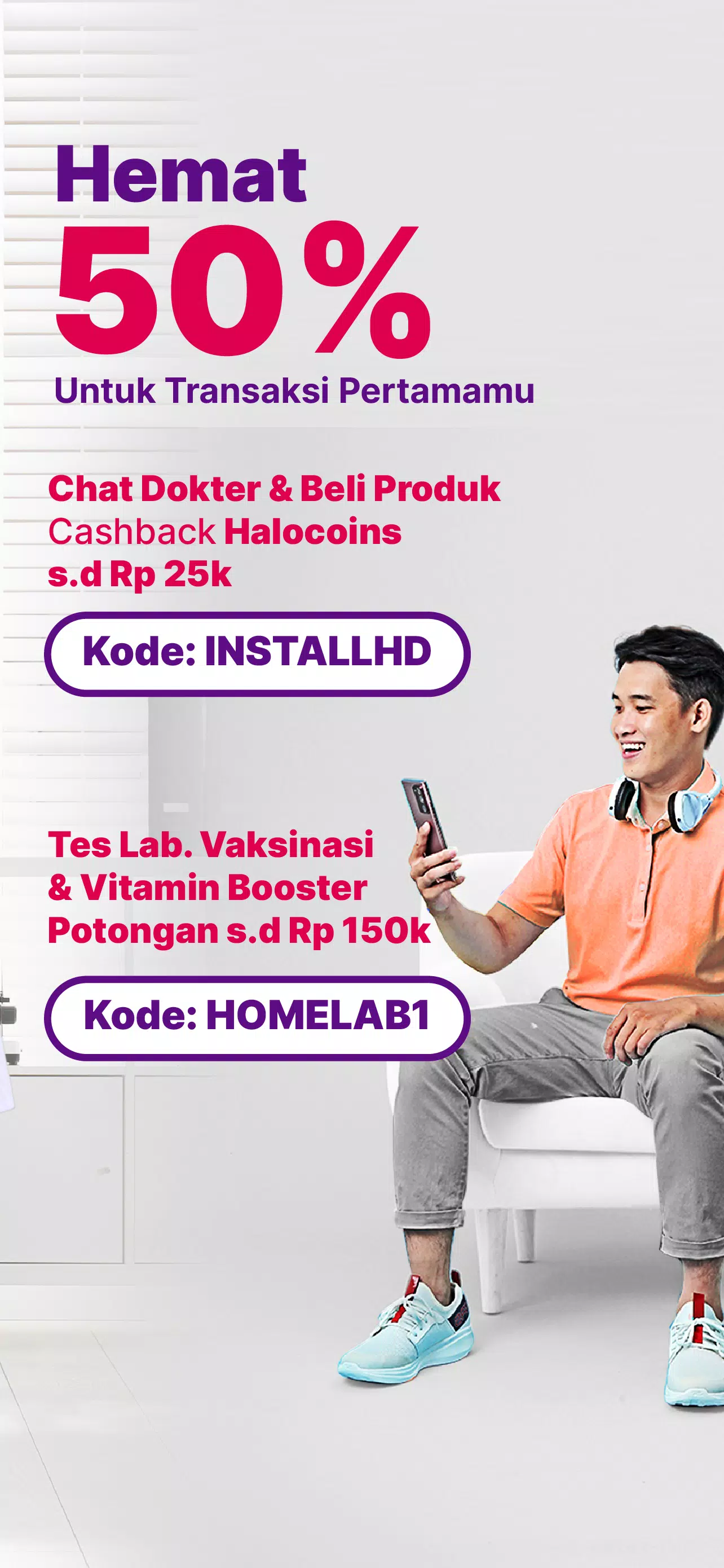 Halodoc ဖန်သားပြင်ဓာတ်ပုံ 2