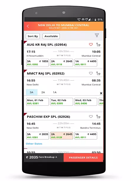 IRCTC Rail Connect Zrzut ekranu 4